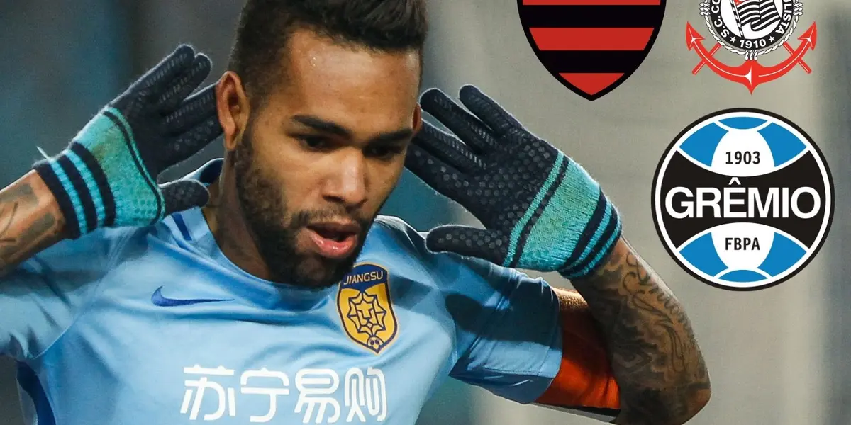 Alex Teixeira está livre no mercado e volta ao Brasil não está descartada