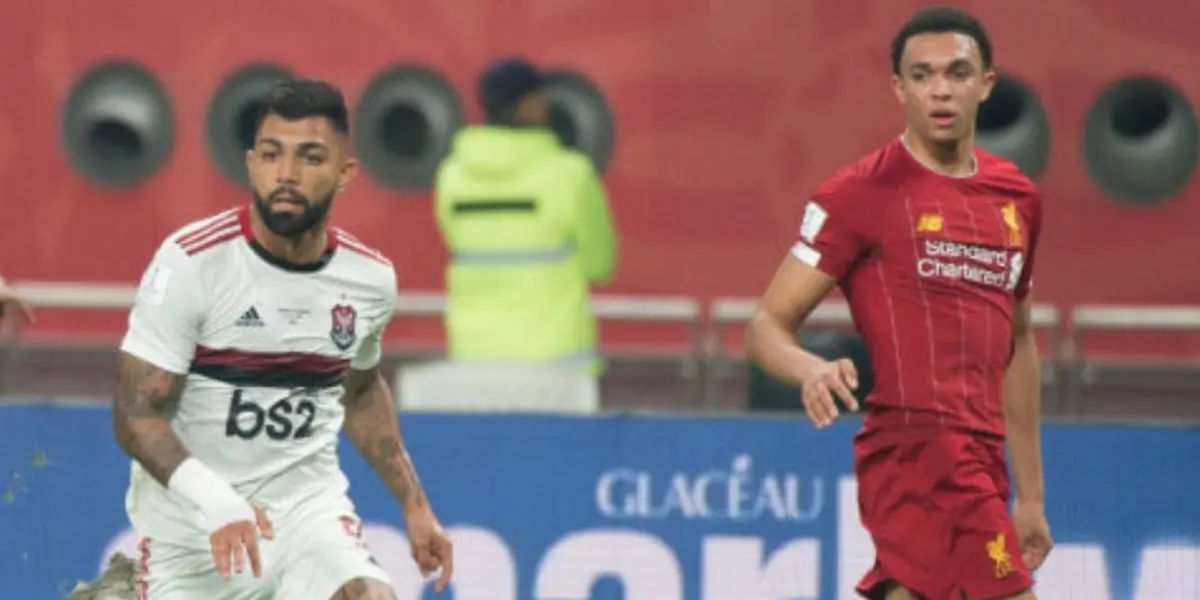 Alexander-Arnold se derreteu pelo Flamengo e cavou uma vaga no Mengão para o futuro