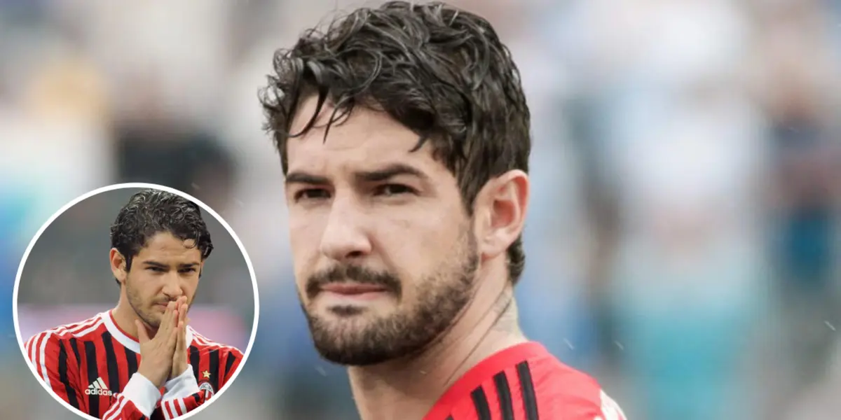 Alexandre Pato em ação pelo São Paulo