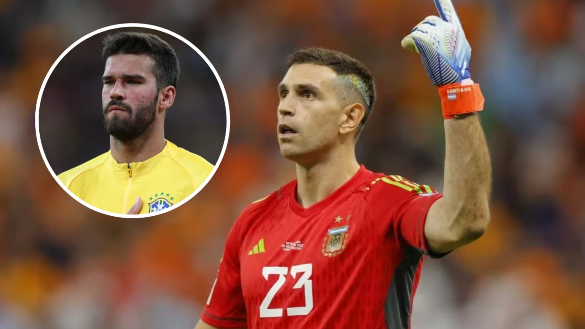 Alisson e Martínez