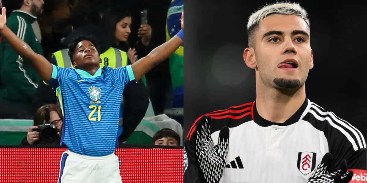 Andreas deu um belo passe que resultou em um gol de Endrick contra a Inglaterra