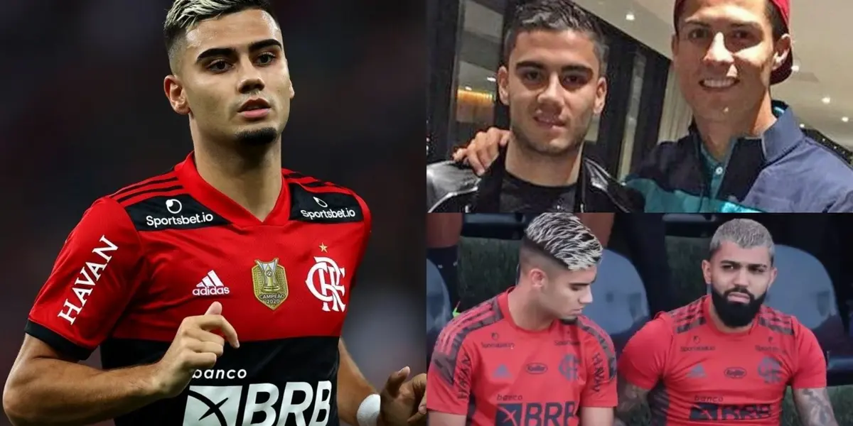 Andreas Pereira expões desejo para 2022 e deixa Flamengo em situação de risco com time de Cristiano Ronaldo