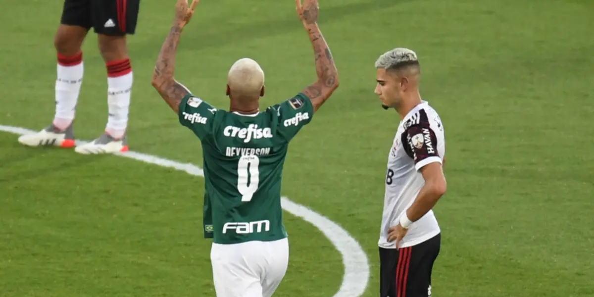Andreas Pereira perdeu a bola para Deyverson fazer o gol do título do Palmeiras e deixou o Flamengo sem chão