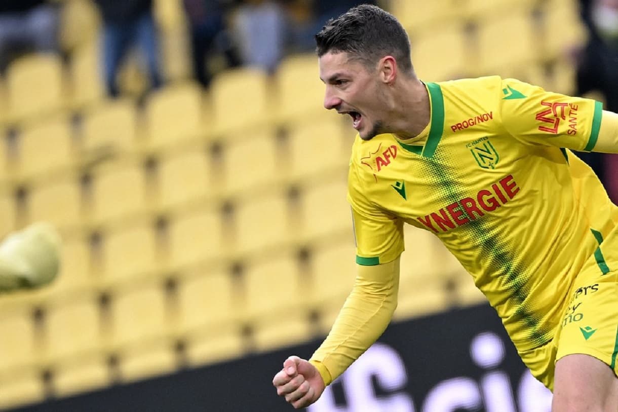Andrei Girotto já marcou cinco gols na Ligue 1 e, entre os brasileiros, só perde para Lucas Paquetá