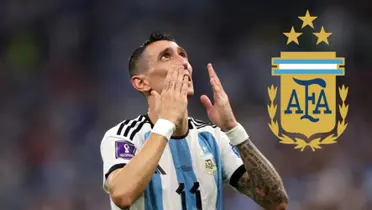 Ángel Di María em ação pela Argentina