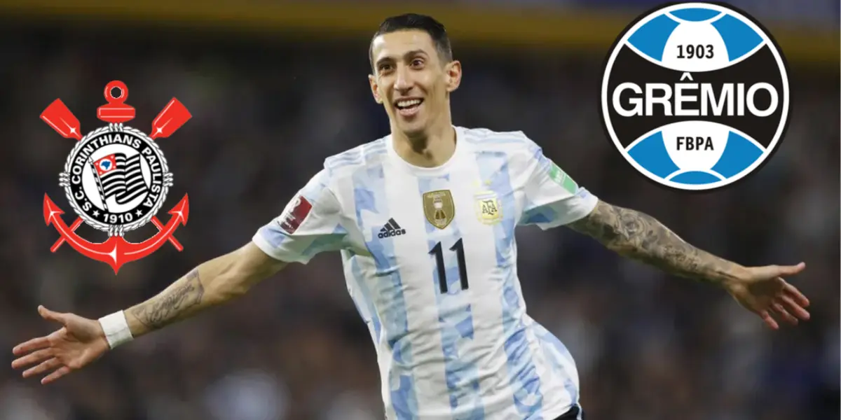 Ángel Di Maria pela Seleção Argentina