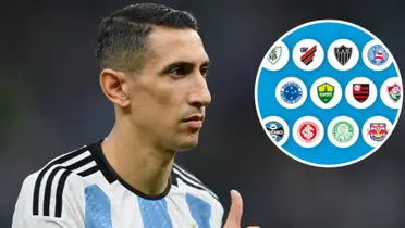 Ángel Di Maria pela Seleção Argentina