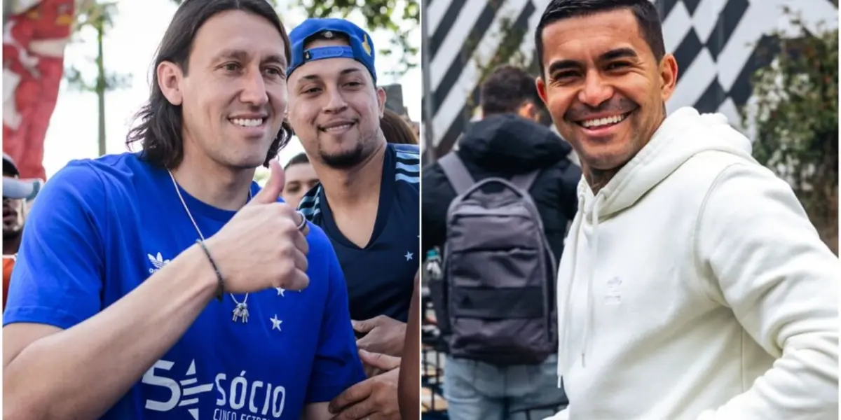 Antes rivais, Cássio e Dudu agora são companheiros de time no Cruzeiro