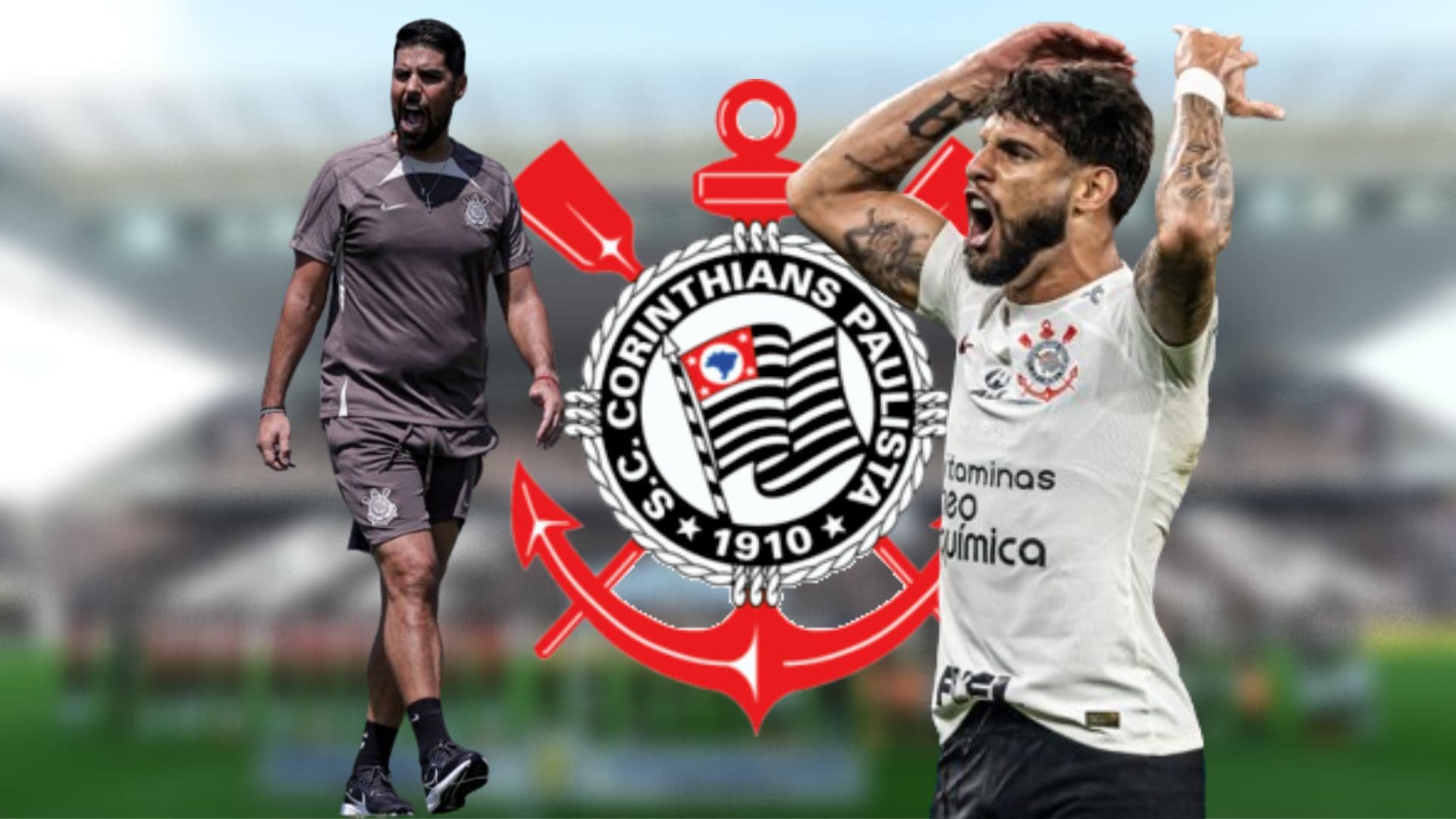 António Oliveira comenta como vai usar Yuri Alberto no Corinthians