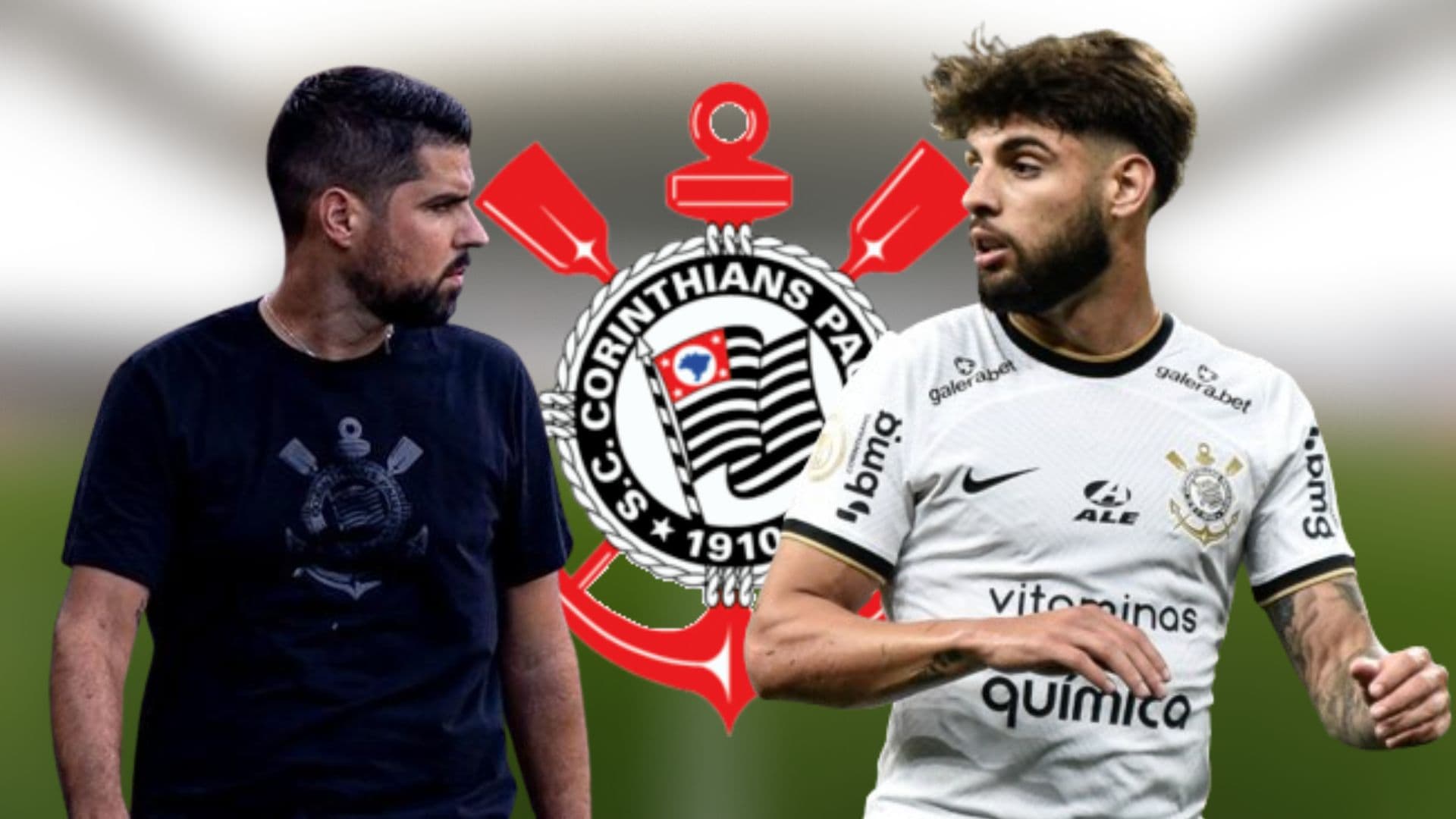 António Oliveira e Yuri Alberto