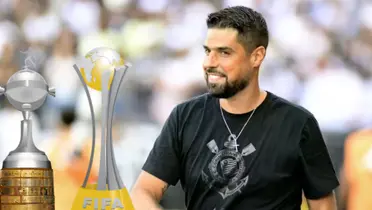 António Oliveira no comando do Corinthians