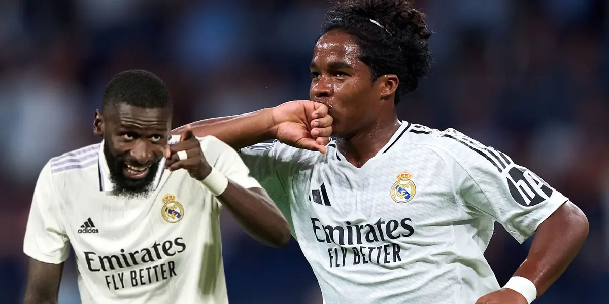 Antonio Rudiger - Endrick (Foto: Real Madrid)