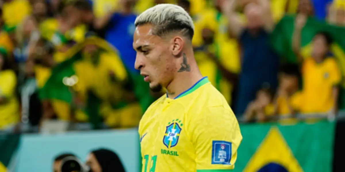 Antony chegou a ser cortado da Seleção Brasileira após envolvimento em casos de agressão