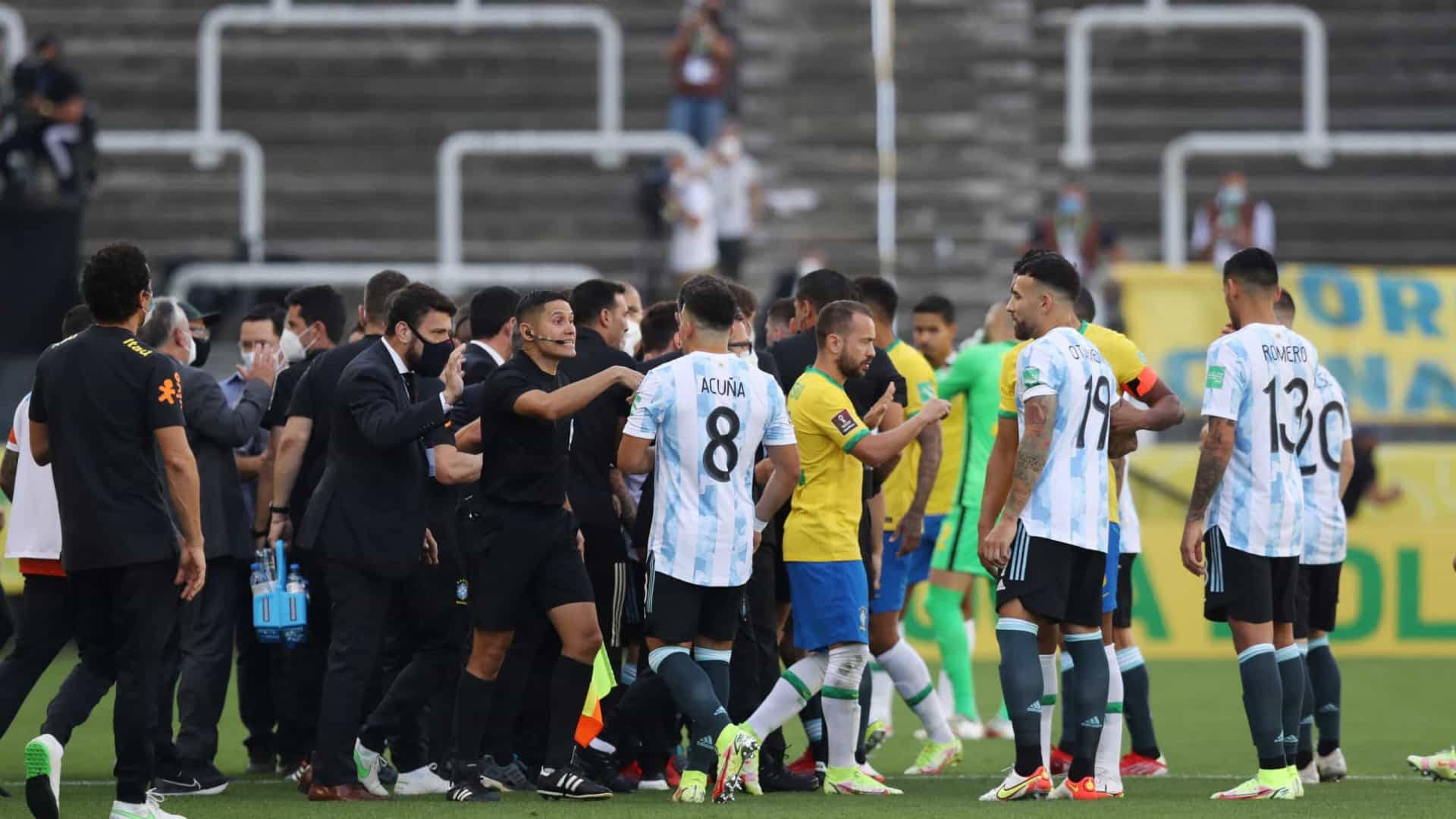 Anvisa impediu que o jogo ocorresse em Itaquera, no dia 05 de setembro