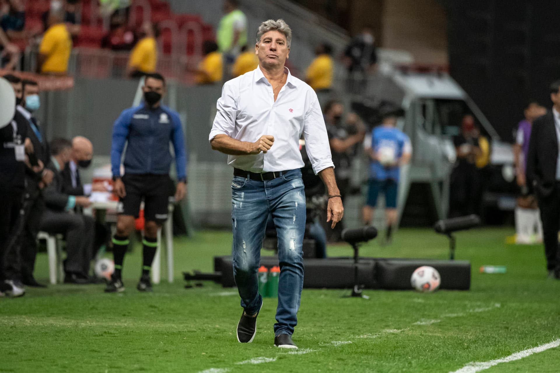 Apesar da ótima fase de Renato Portaluppi no Flamengo, técnico tem exigência curiosa para repreender seus atletas