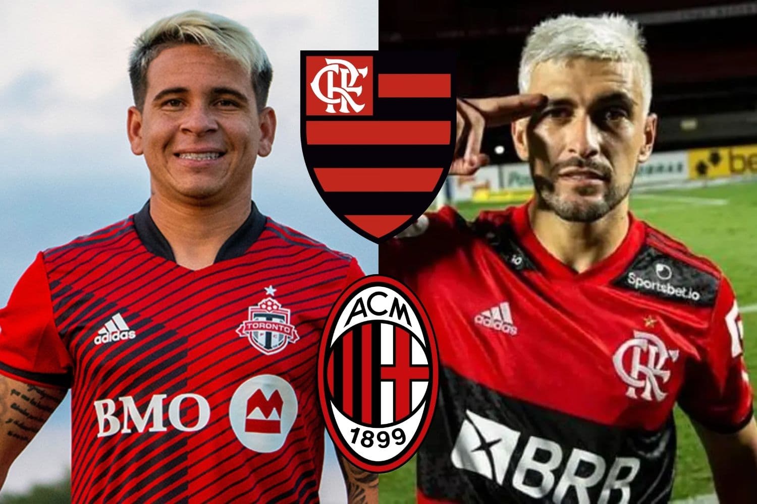 Após rumores de que o Flamengo deseja Soteldo, Milan entra na briga pela contratação do atacante ou de Arrascaeta
