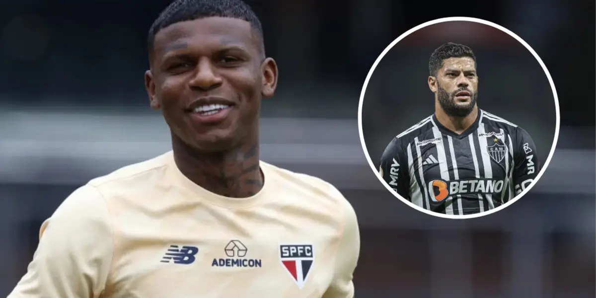 Arboleda no São Paulo e Hulk em ação pelo Atlético-MG