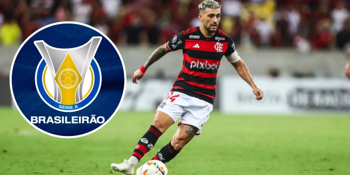 Arrascaeta durante jogo da Libertadores pelo Flamengo