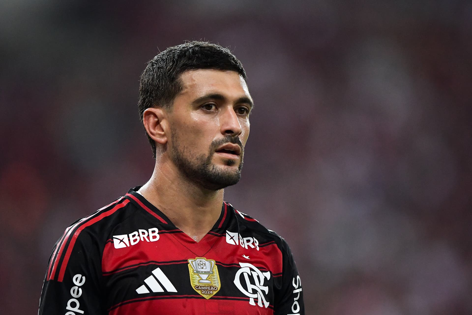 Arrascaeta em ação pelo Flamengo