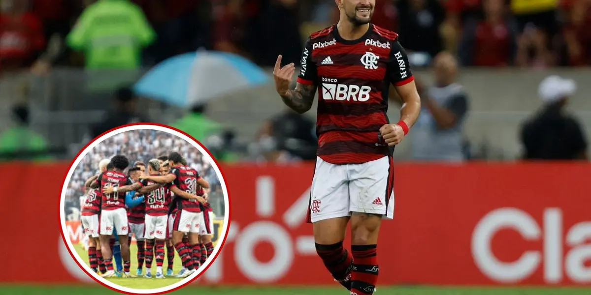 Arrascaeta em destaque pelo Fla