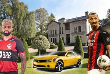 Artilheiro sueco disputou duas Copas do Mundo, enquanto o matador rubro-negro ficou fora em 2022