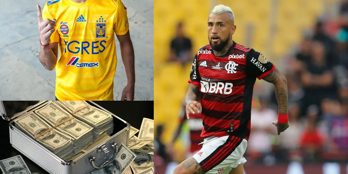 Arturo Vidal confirmou que não continuará no Flamengo, e a imprensa sugere a MLS como um potencial destino para o meio-campista da seleção chilena.