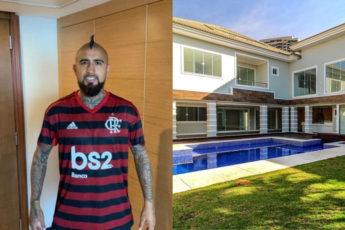 Arturo Vidal estaria observando imóveis no Rio de Janeiro