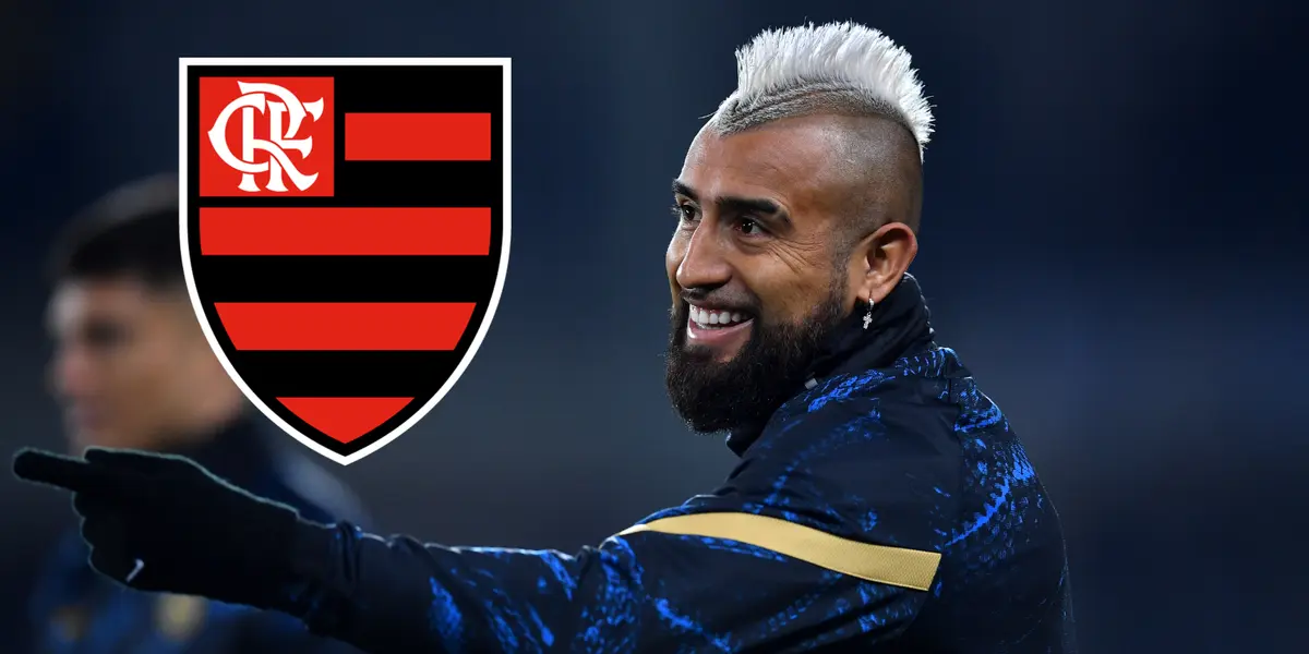 Arturo Vidal sai da Europa, ia para o Flamengo mas agora tem outro destino