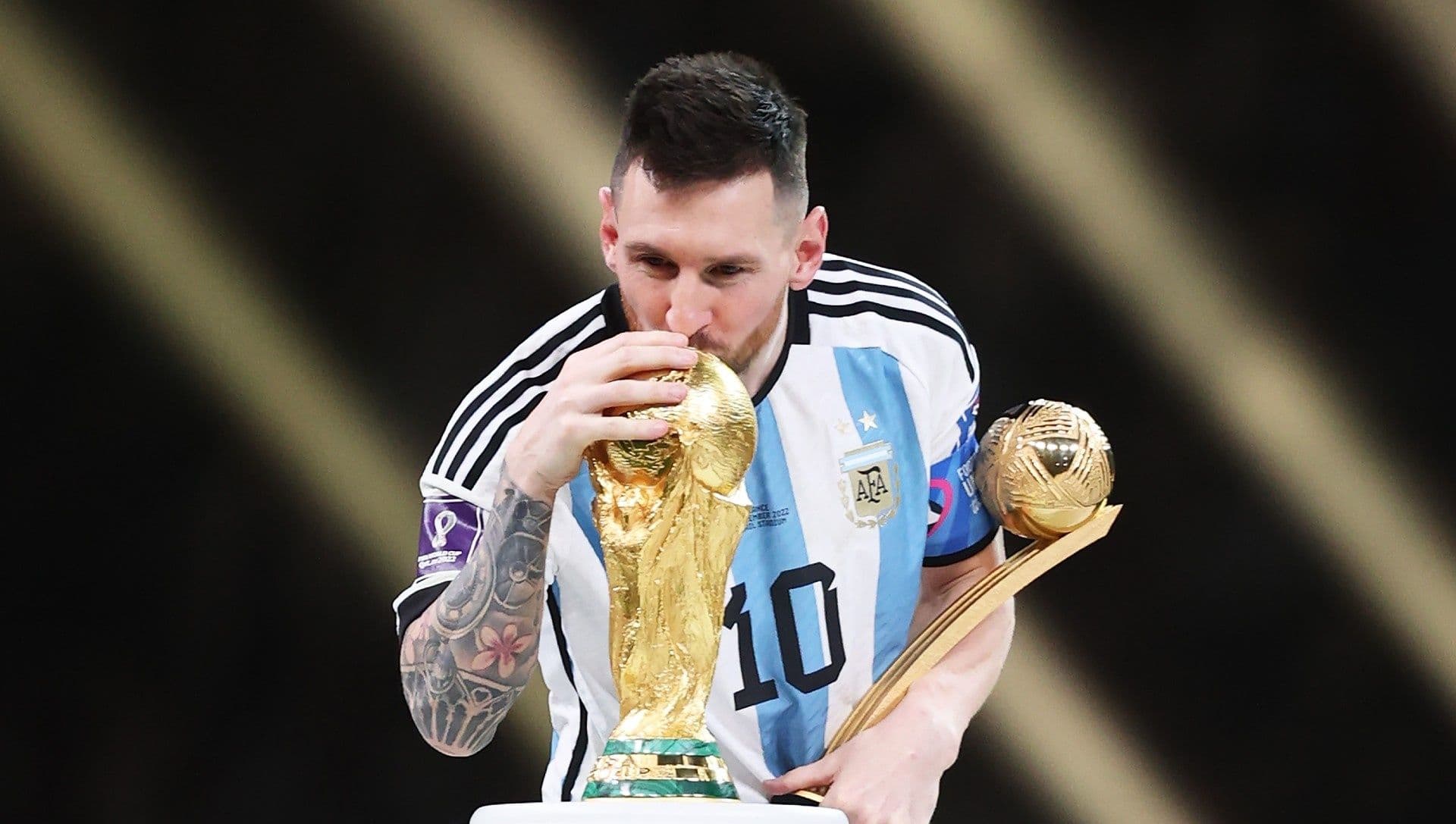 Astro encontrará ídolo Argentina para comemorar a conquista do Mundial do Catar