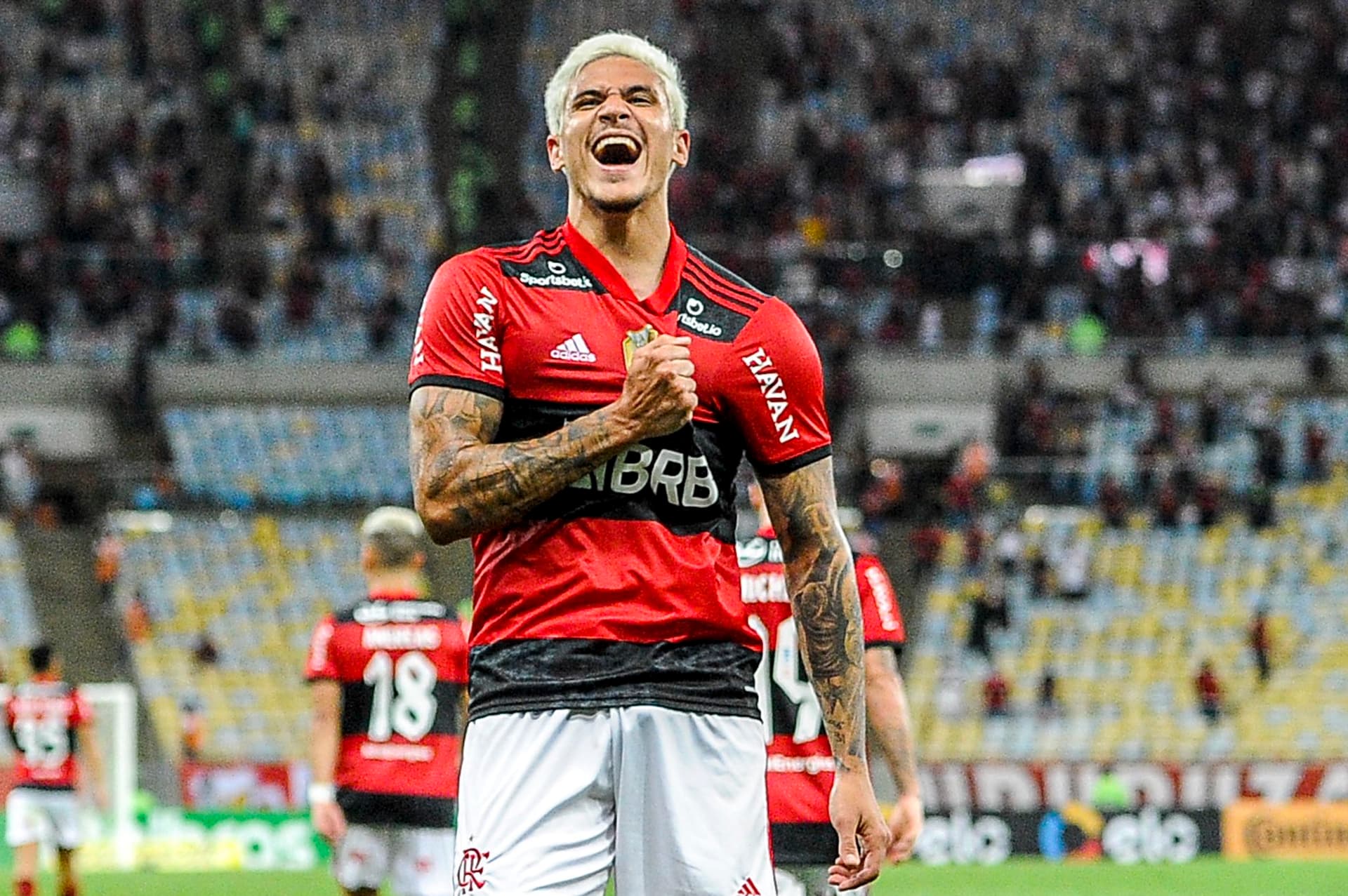 Atacante chegou aos 42 gols com a camisa do Flamengo