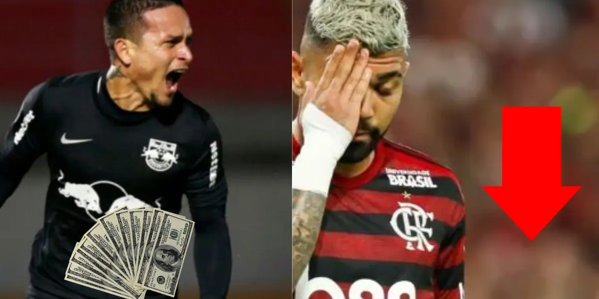Atacante do Bragantino quer deixar o clube, e o Mengão surge como um dos interessados