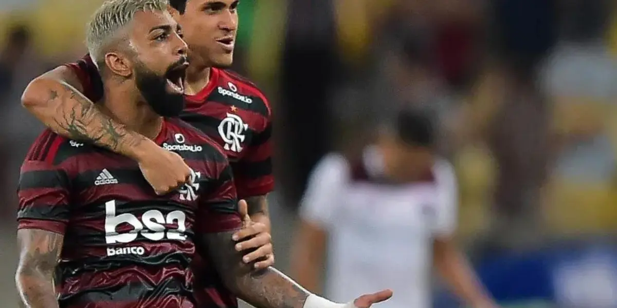 Atacante do Flamengo foi flagrado em uma situação inusitada na semana