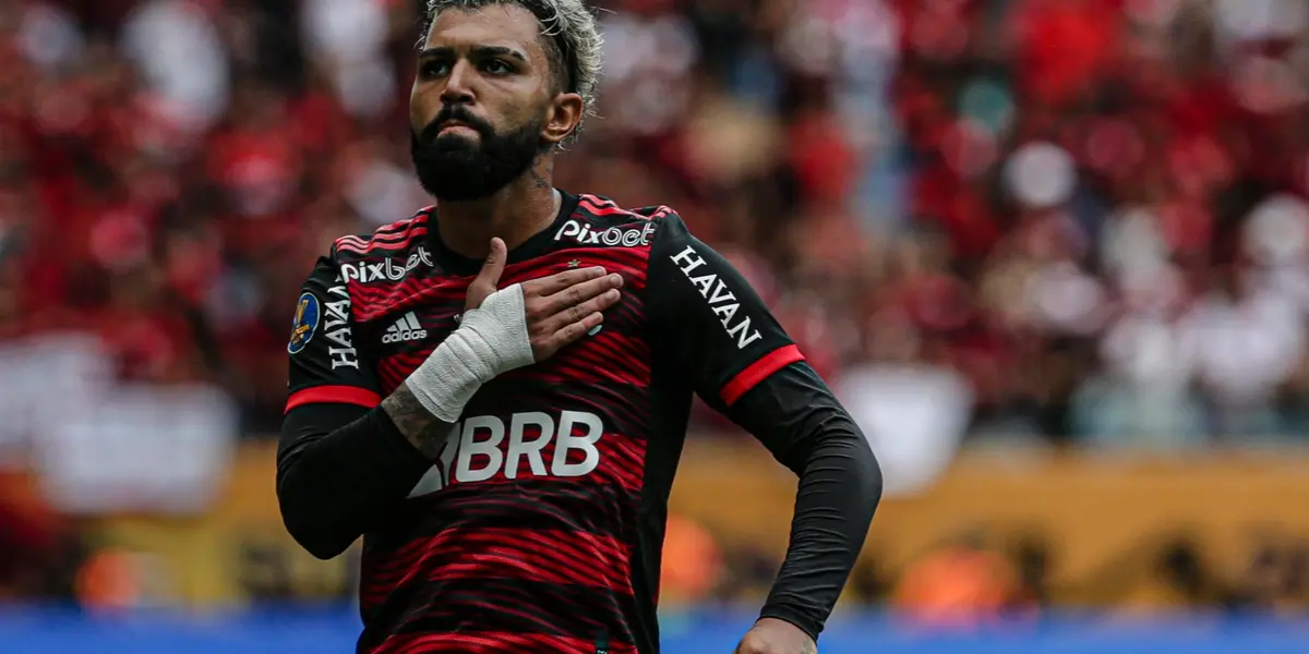 Atacante do Flamengo provocou Luizão após marcar contra a Universidad Católica