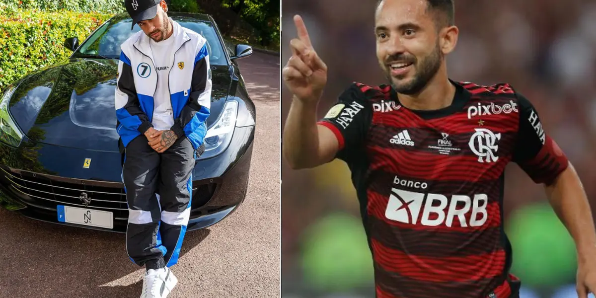 Atacante do PSG e meia do Flamengo serão companheiros na busca pelo hexa