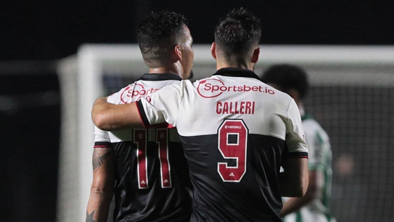 Atacante do São Paulo renovou o seu contrato até 2026