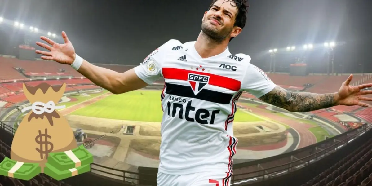 Atacante do São Paulo segue com o futuro em aberto para a próxima temporada 