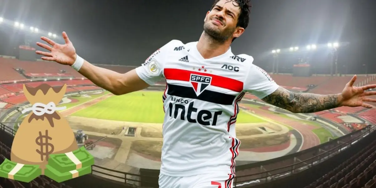 Atacante do São Paulo segue com o futuro em aberto para a próxima temporada