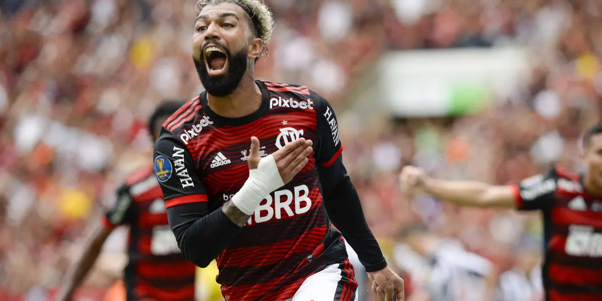 Atacante foi questionado por ação após o jogo, que terminou com derrota do Flamengo nos pênaltis