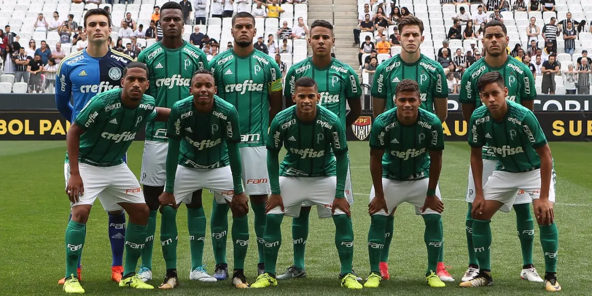 Atacante passou pelas divisões de base do clube, mas não chegou a estrear como profissional no Verdão