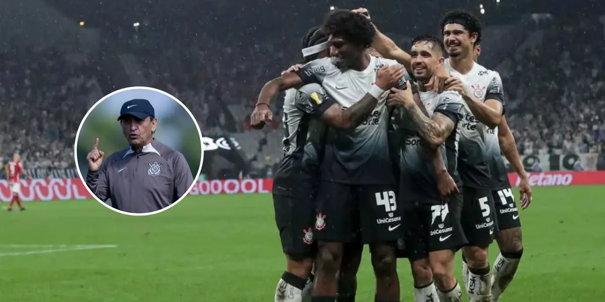 Atacantes do Corinthians recebem elogios da comissão tecnica
