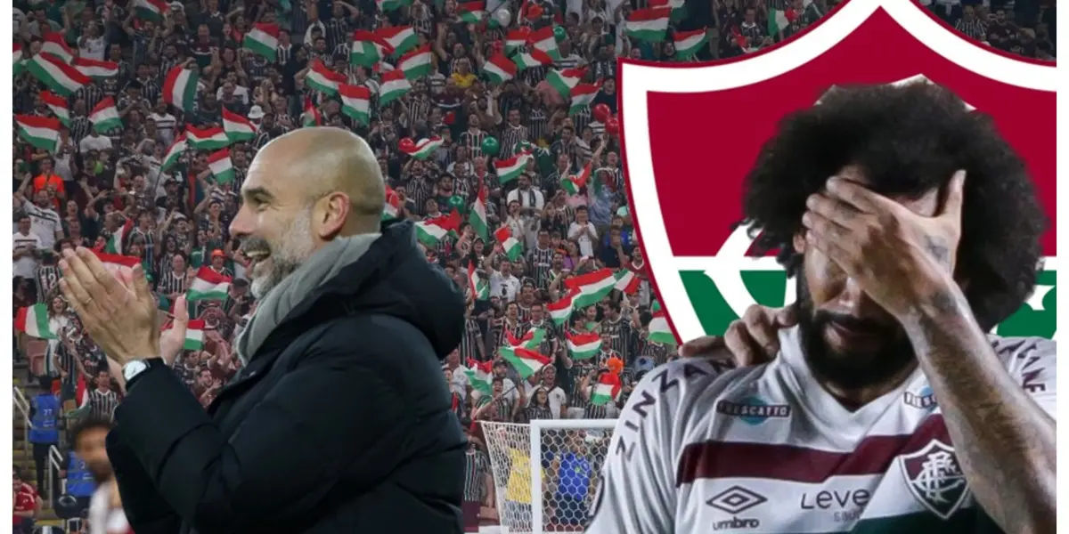 Atitude do defensor levou a torcida do Fluminense a loucura