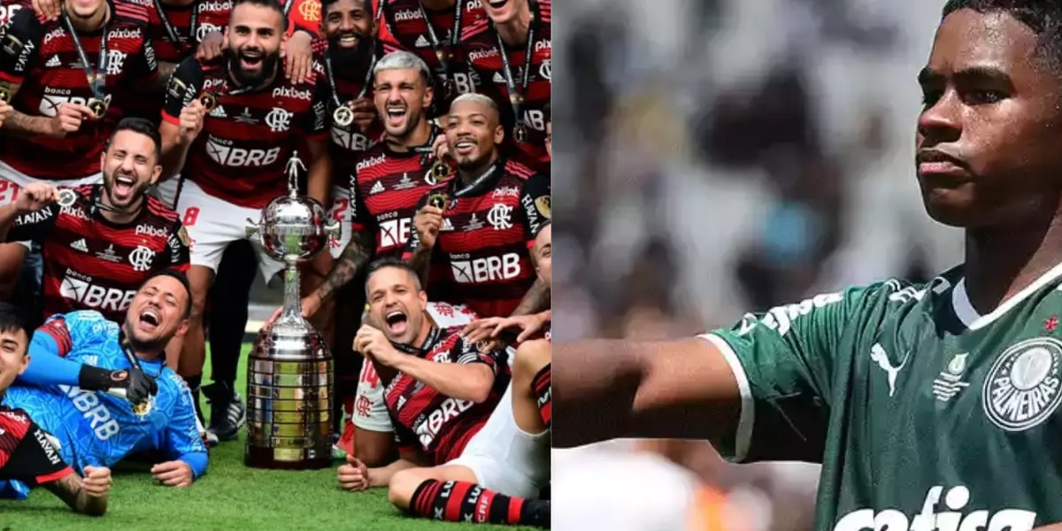 Atleta rubro-negro tem experiência de sobra no futebol europeu e tenta auxiliar o jovem palmeirense