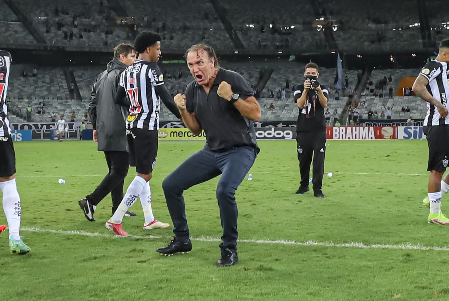 Atlético-MG até tentou anular jogo contra o Palmeiras pela Copa Libertadores, mas já mudou sua rota com posicionamento de Cuca