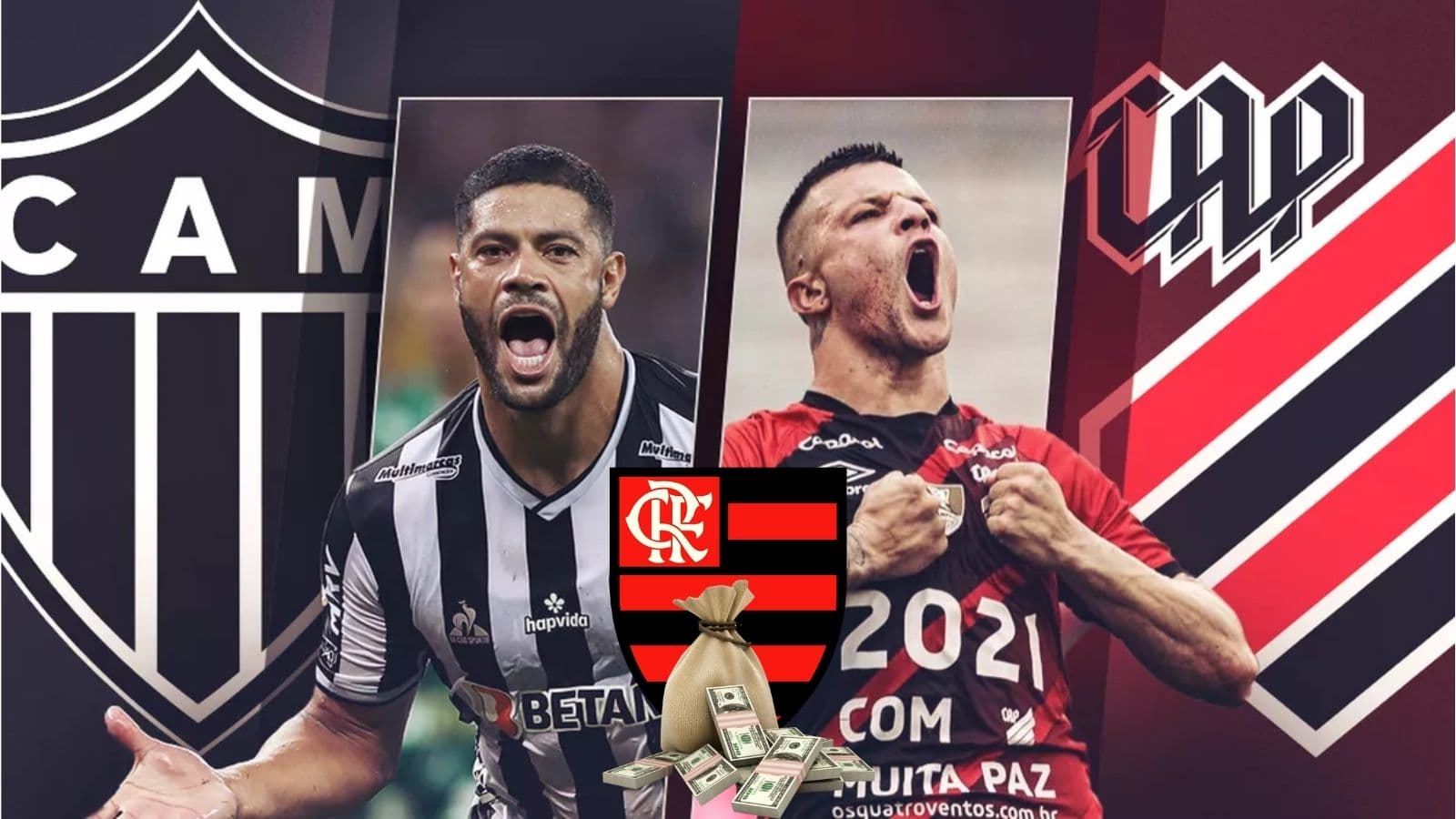 Atlético-MG e Athletico-PR iniciam decisão da Copa do Brasil 2021 com Flamengo de olho