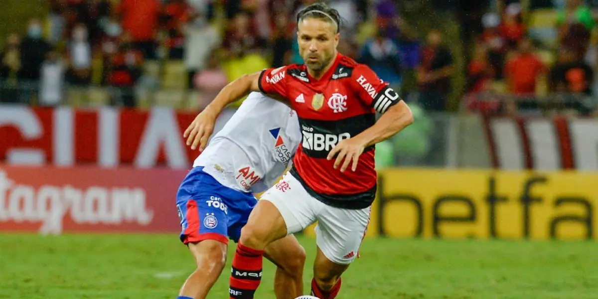 Ato impensável de Diego Ribas foi tomado no calor do momento e surpreendeu até Renato Portaluppi no Flamengo