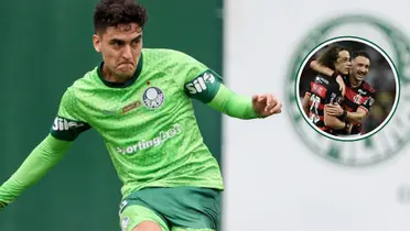 Atuesta em destaque pelo Palmeiras