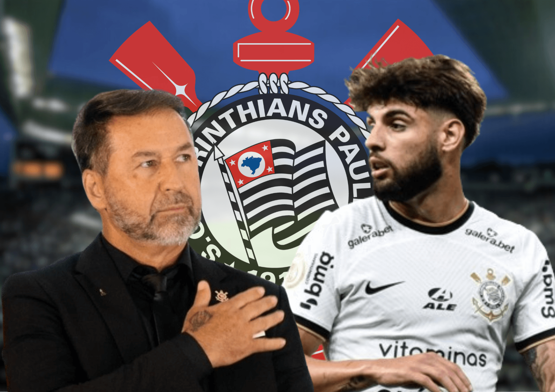 Augusto Melo e Yuri Alberto