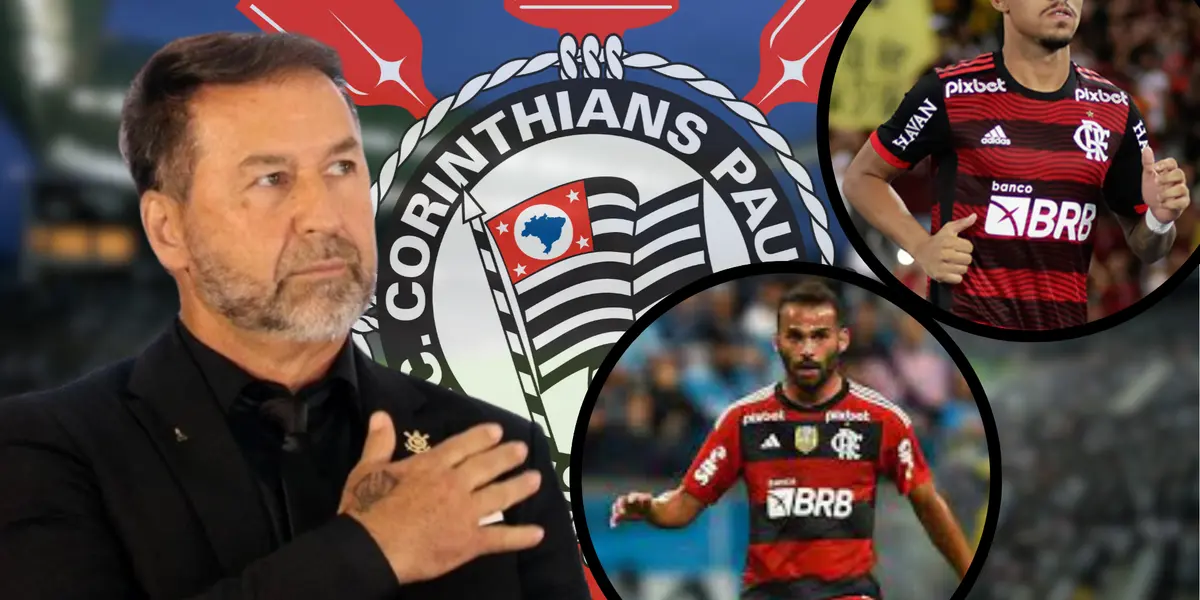 Augusto Melo, Matheuzinho e Thiago Maia