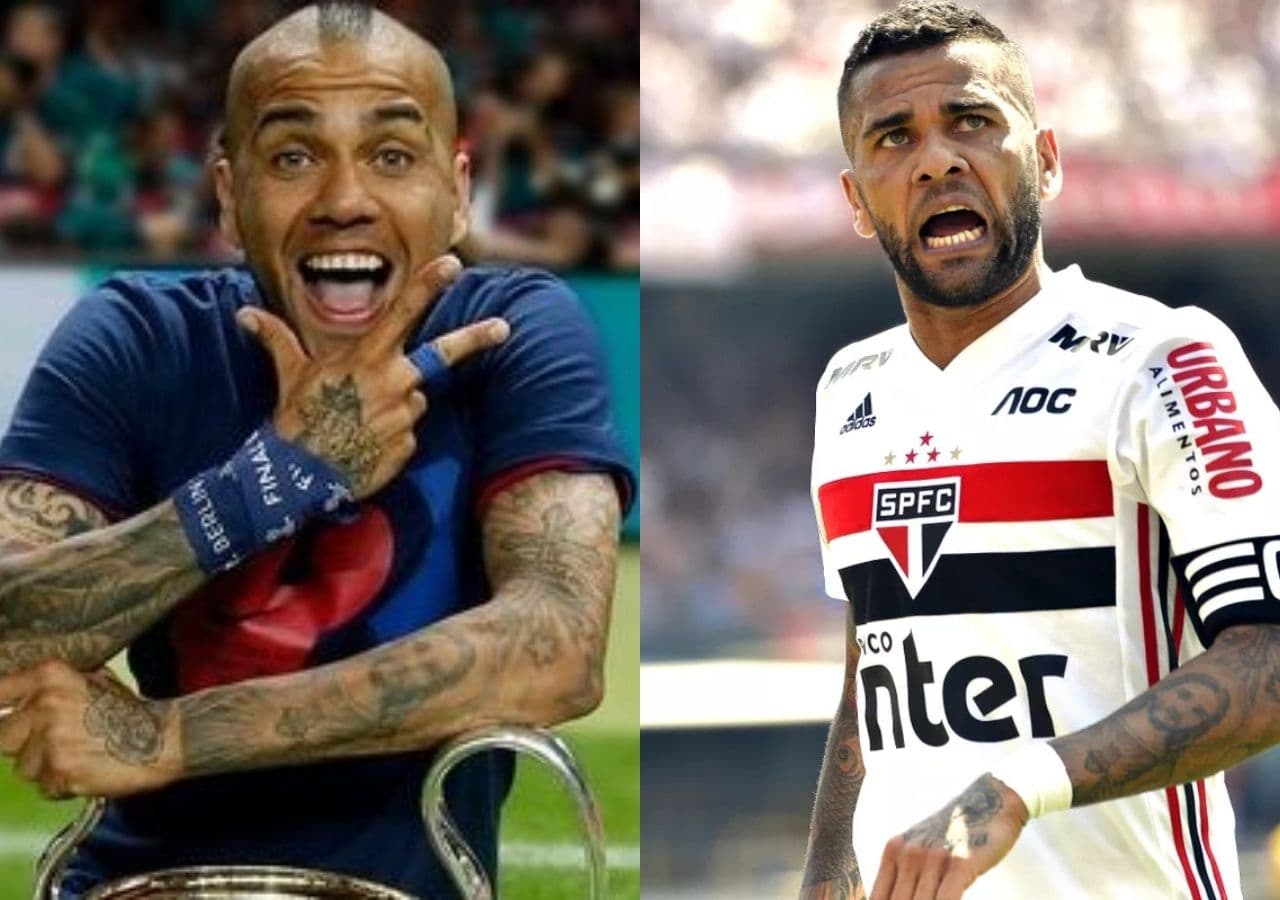 Barcelona anunciou nessa sexta-feira (12) a contratação de Daniel Alves, que volta ao clube catalão após cinco anos