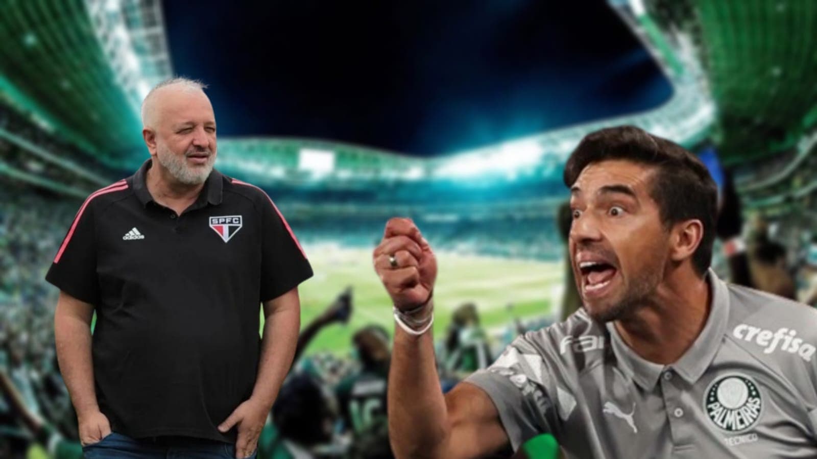 Belmonte e Abel Ferreira